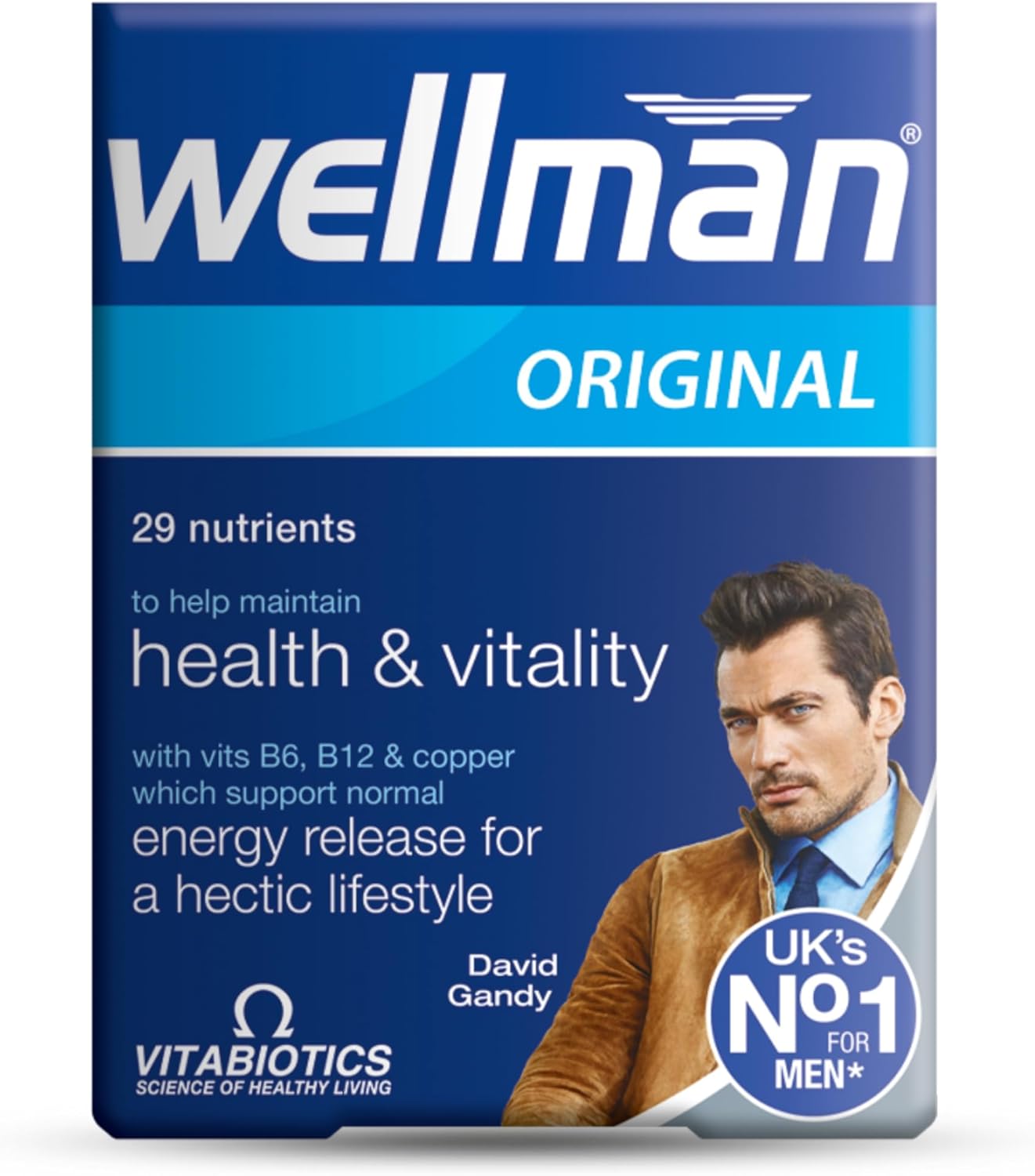 VITABIOTICS WELLMAN 30 TABLETS