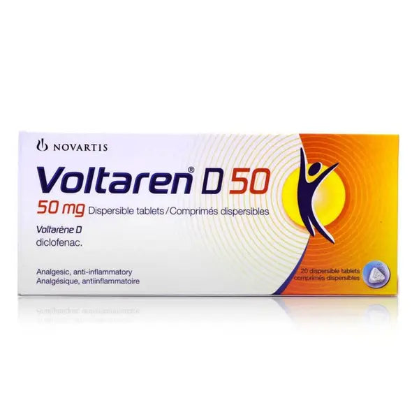 VOLTAREN D 50MG 20 TAB