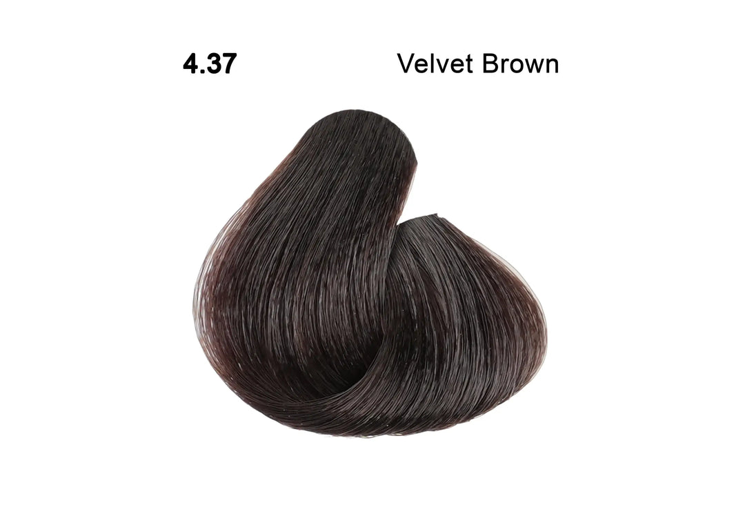27410-Elea Hair Colour No. 4.37 - Velvet Brown +1