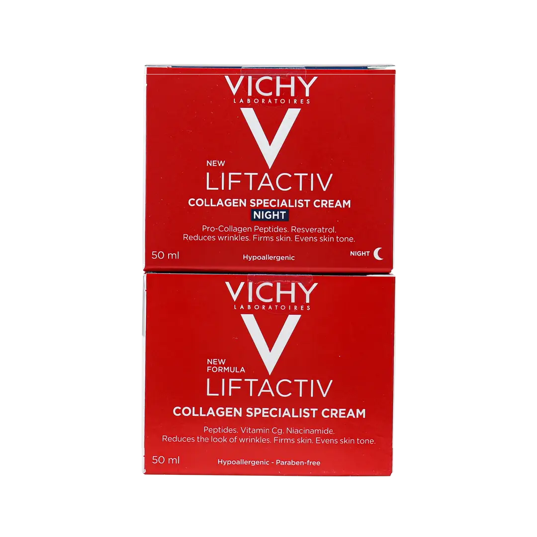 97924-Vichy Liftactiv Collagen Specialist Day + Night Set +1