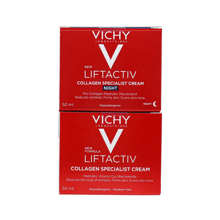 97924-Vichy Liftactiv Collagen Specialist Day + Night Set +1