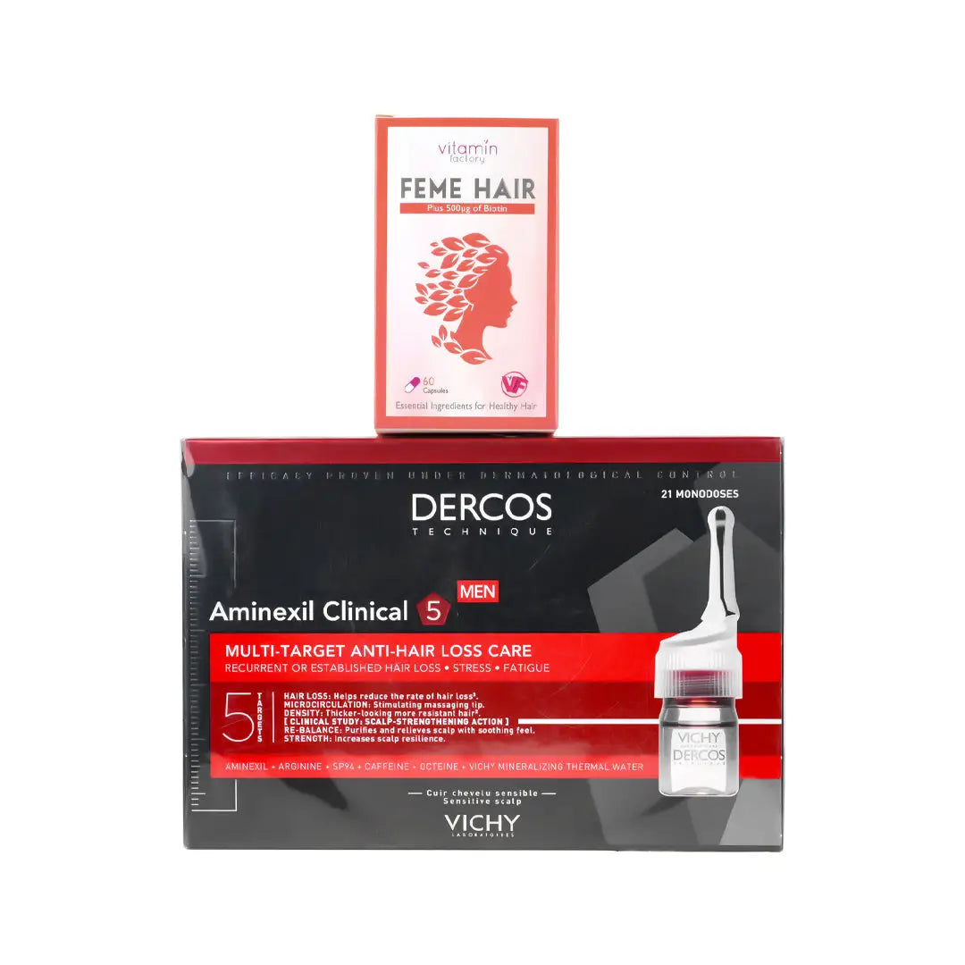97487-Vichy Aminexil + Feme Hair Set +1