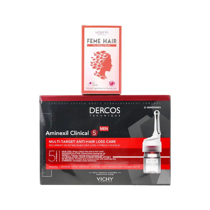 97487-Vichy Aminexil + Feme Hair Set +1