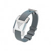 Visponder Silver with Gray Silicon Strap -Flexibility