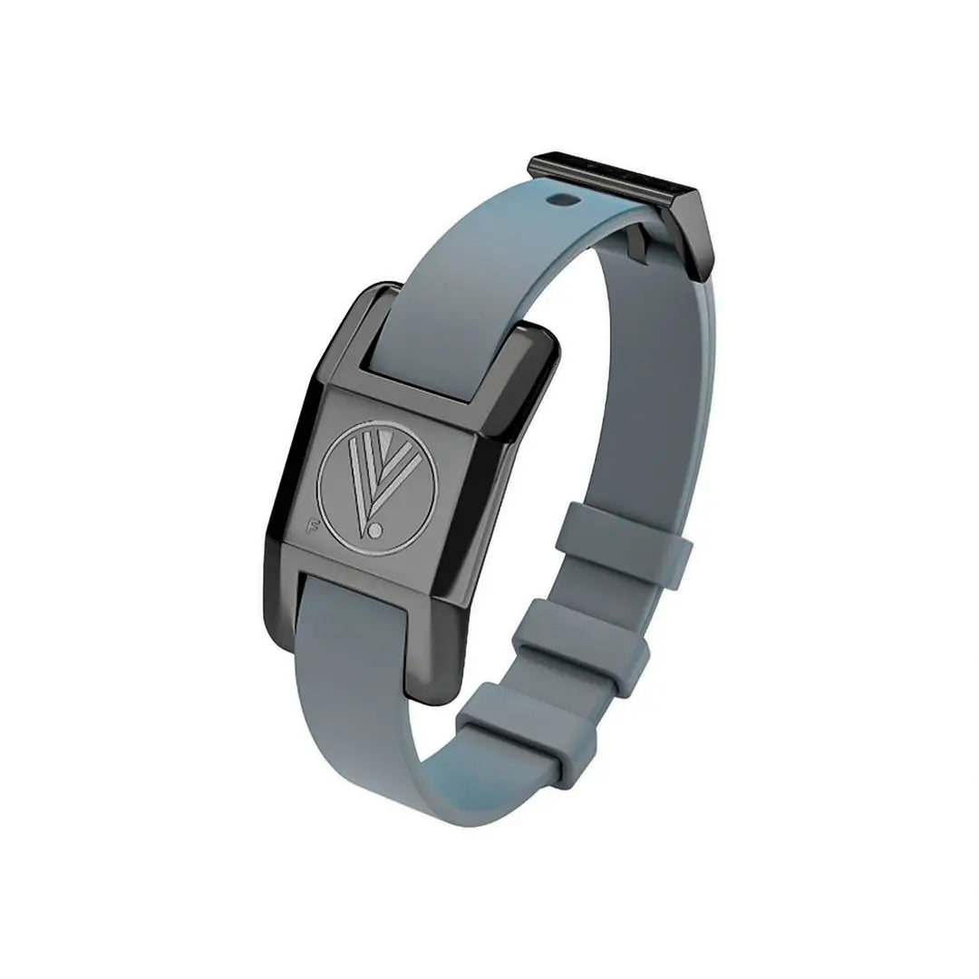 85028-Visponder Black with Gray Silicon Strap -Brain