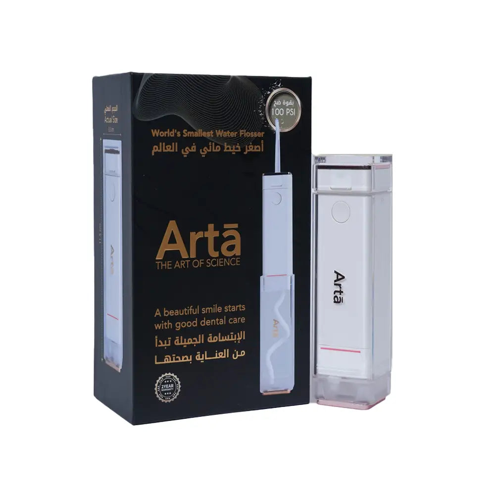 48418-Arta Mini Water Flosser Adults-White