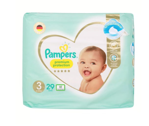 PAMPERS NO.3 PREMIUM CARE 29PCS (6-10KG)