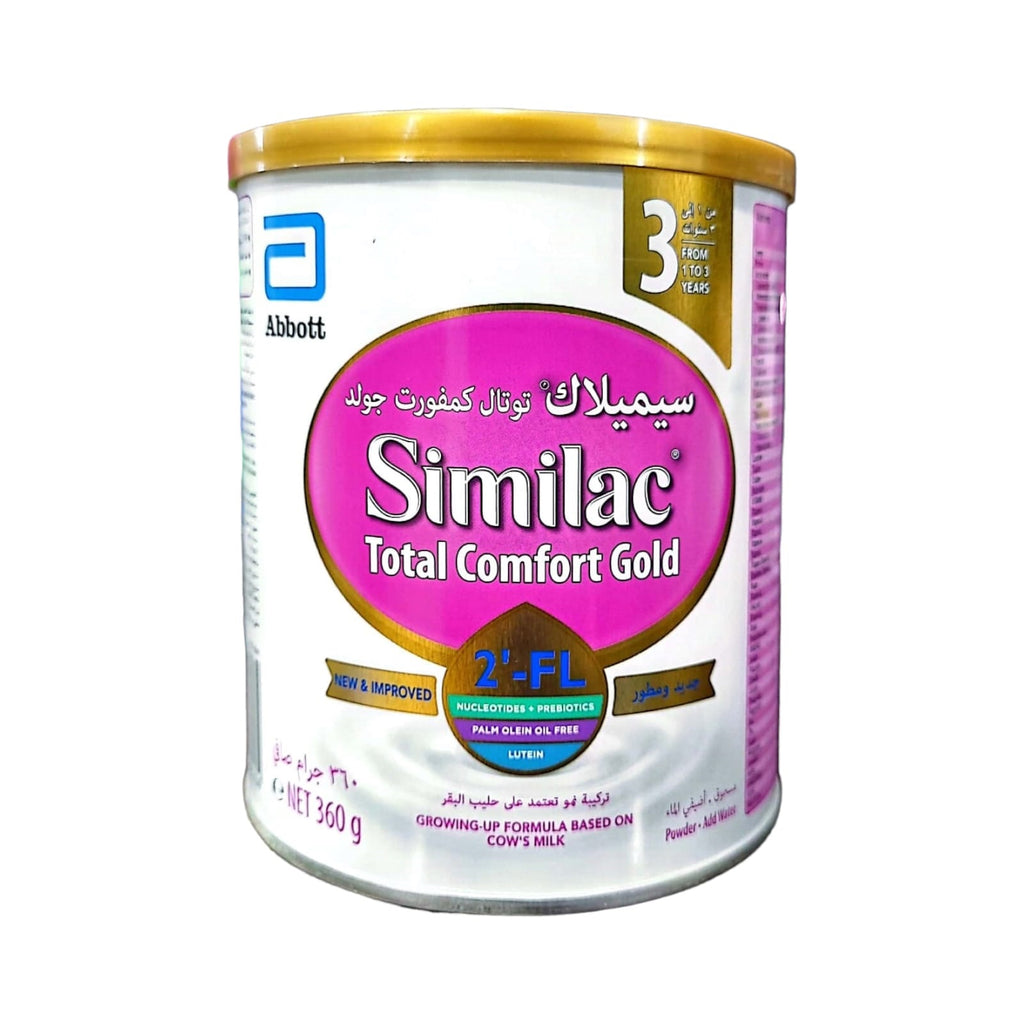 SIMILAC TOTAL COMFORT GOLD NO.3 MILK 360GM