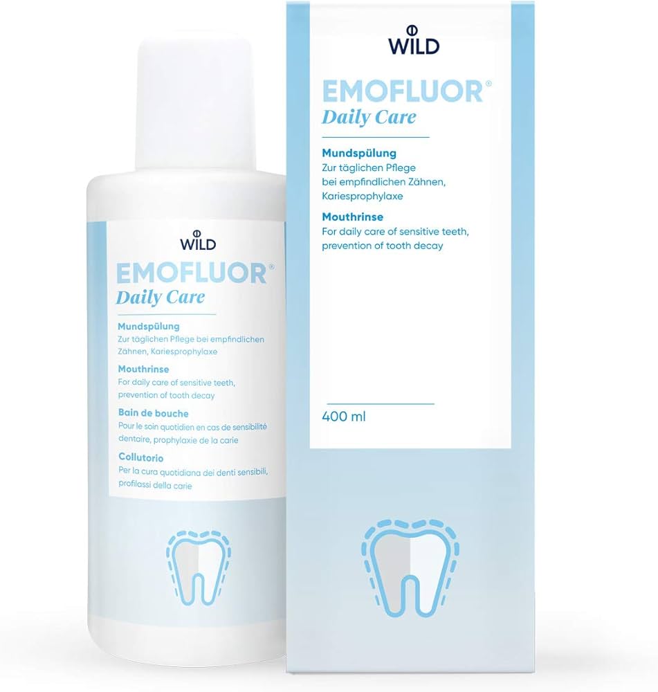 Wild Emofluor Daily Care Mouthwash 500ml