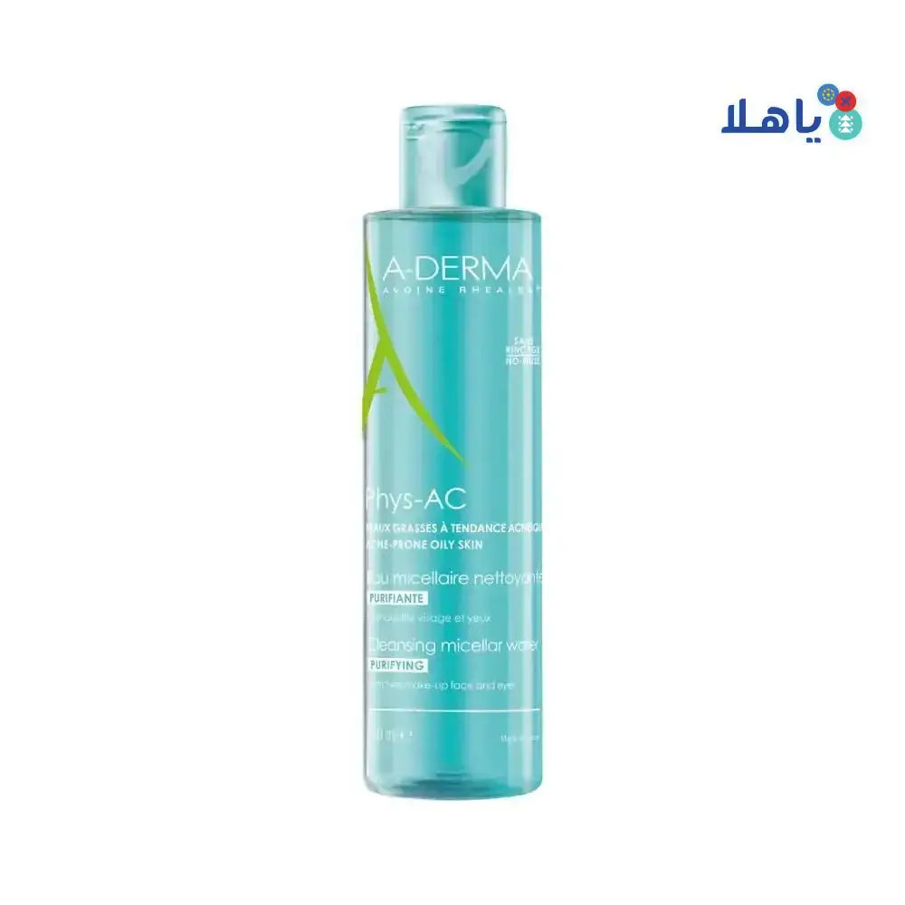 A - DERMA - A - DERMA PHYS - AC PURIFYING MICELLAR WATER 200ML - Pharmazone - 