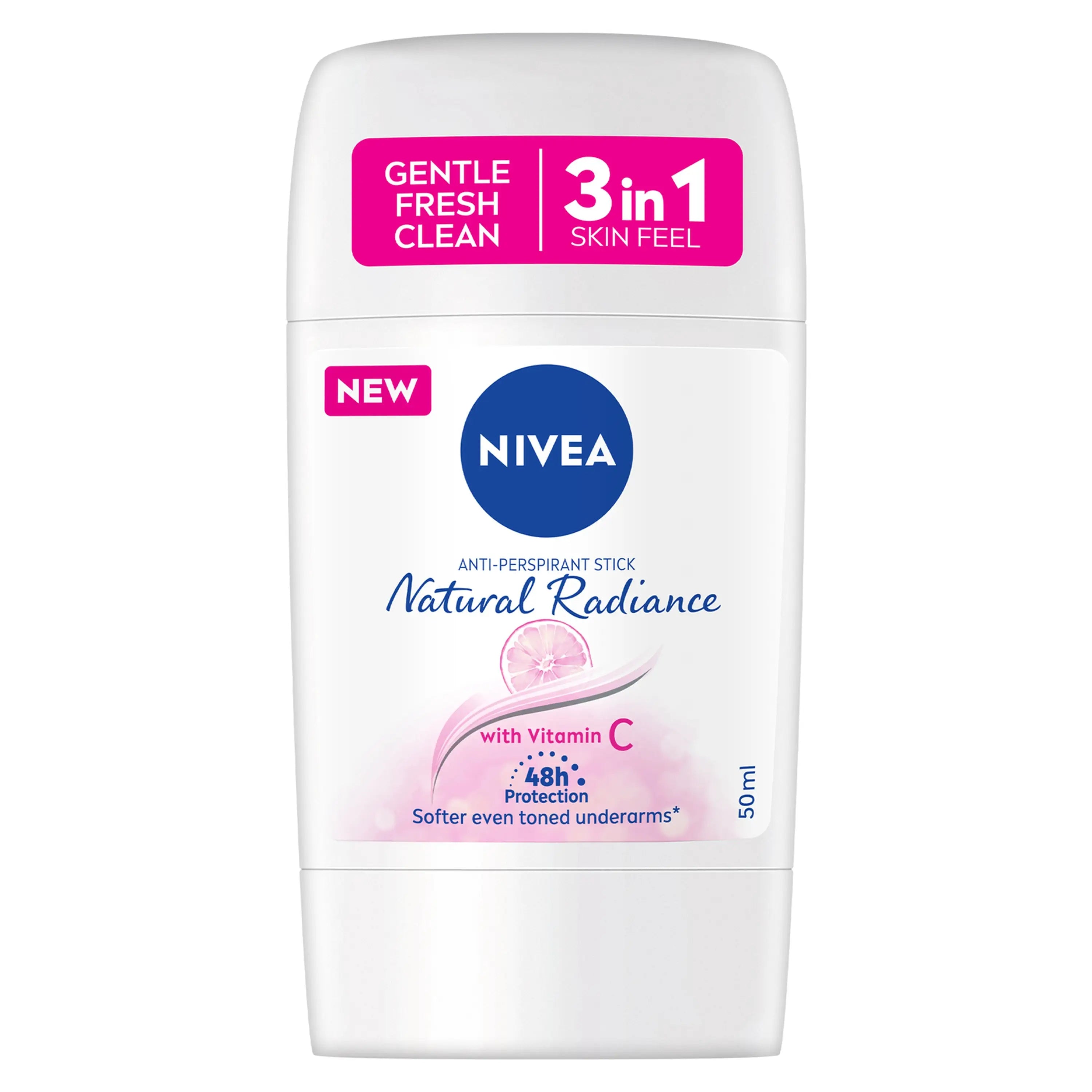 Nivea 48h Anti-Perspirant Stick 50ml-Natural Radiance