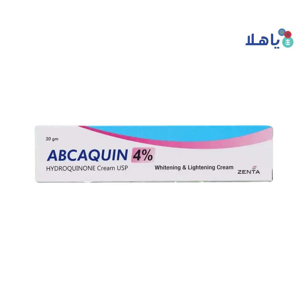 ZENTA - Abcaquin 4% Whitening & lightening Cream 30gm - Pharmazone - 