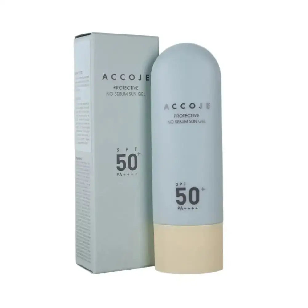 ACCOJE - ACCOJE PROTECTIVE SPF50+ NO SEBUM SUN GEL 50ML - Pharmazone - 