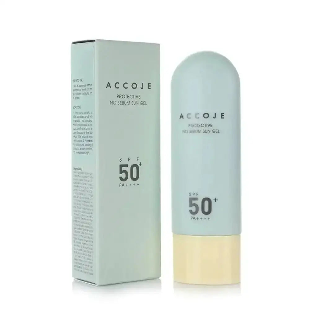 ACCOJE - ACCOJE PROTECTIVE SPF50+ NO SEBUM SUN GEL 50ML - Pharmazone - 