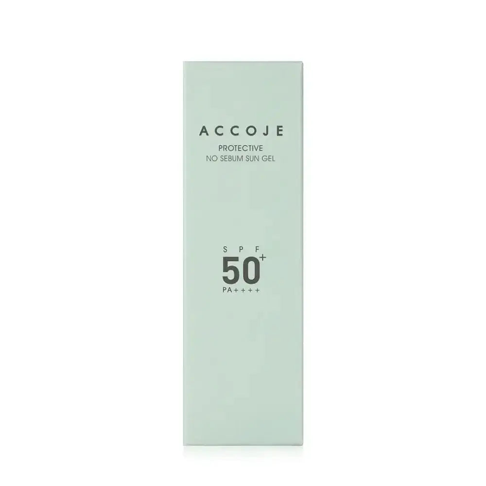 ACCOJE - ACCOJE PROTECTIVE SPF50+ NO SEBUM SUN GEL 50ML - Pharmazone - 