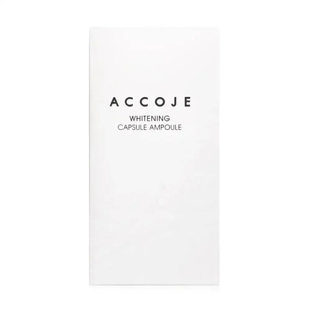 ACCOJE - Accoje Whitening Capsule Ampoule 30Ml - Pharmazone - 