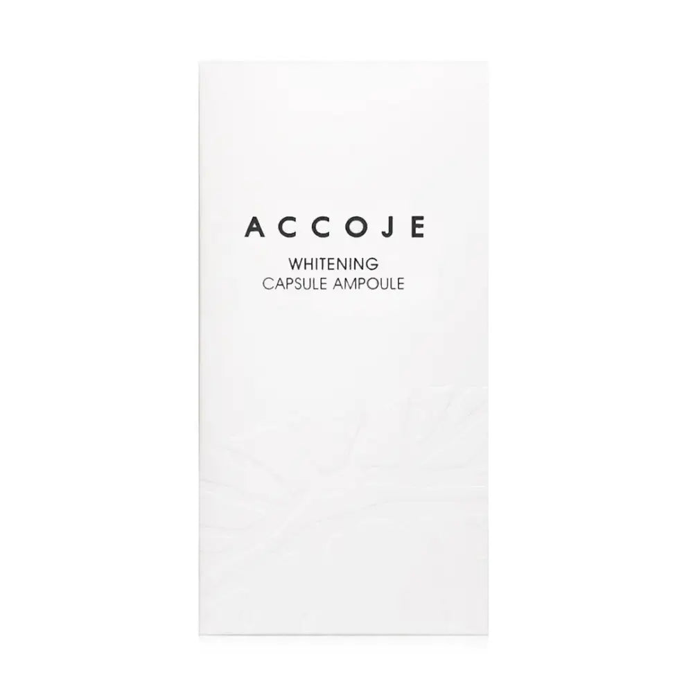 ACCOJE WHITENING CAPSULE AMPOULE 30ML