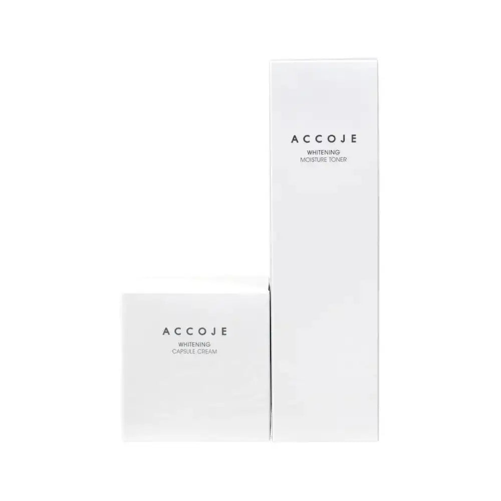 Pharmazone - Accoje Whitening Cream + Toner Set - Pharmazone - 