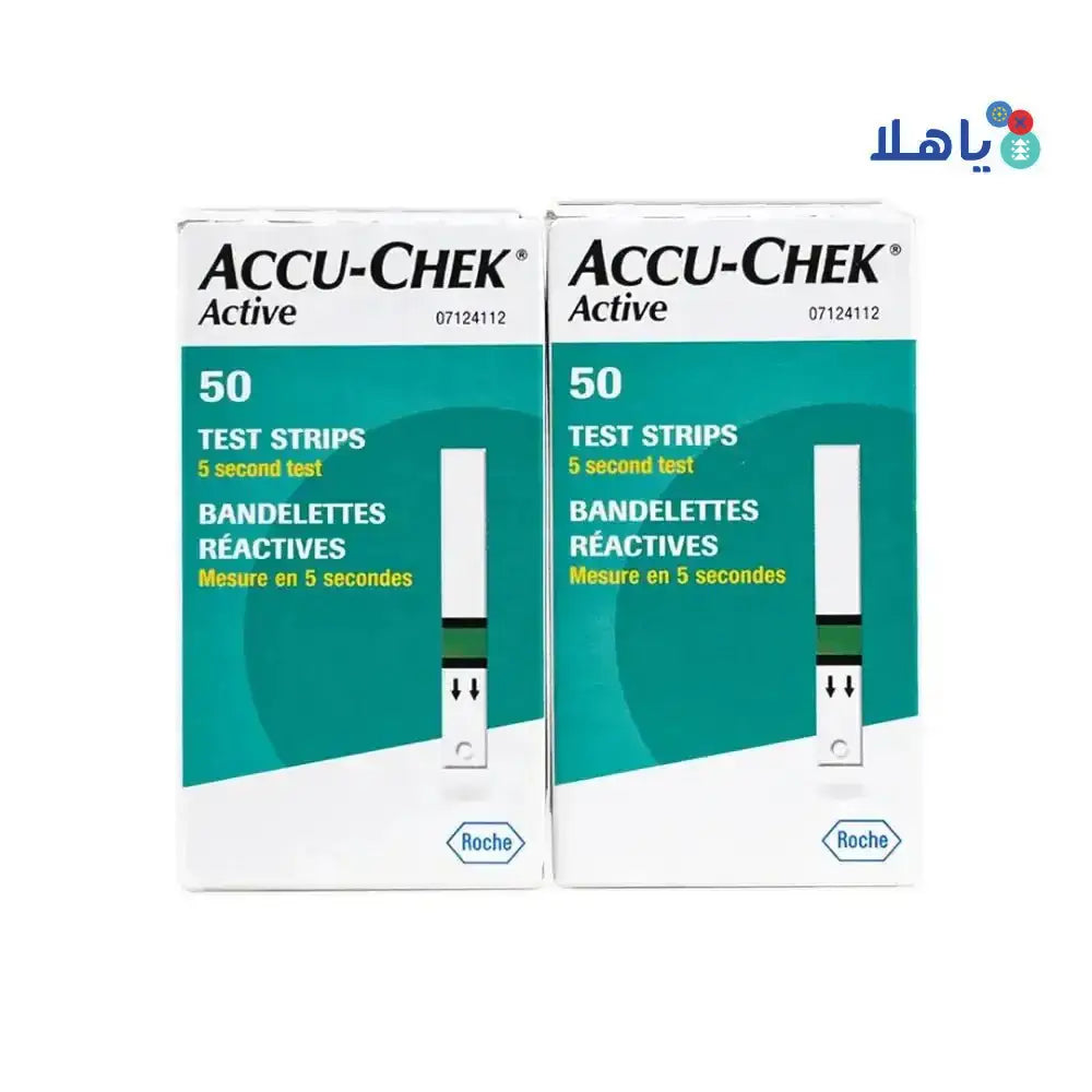 Accu - Chek - Accu - Chek Active 50 Strips Duo Set - Pharmazone - 