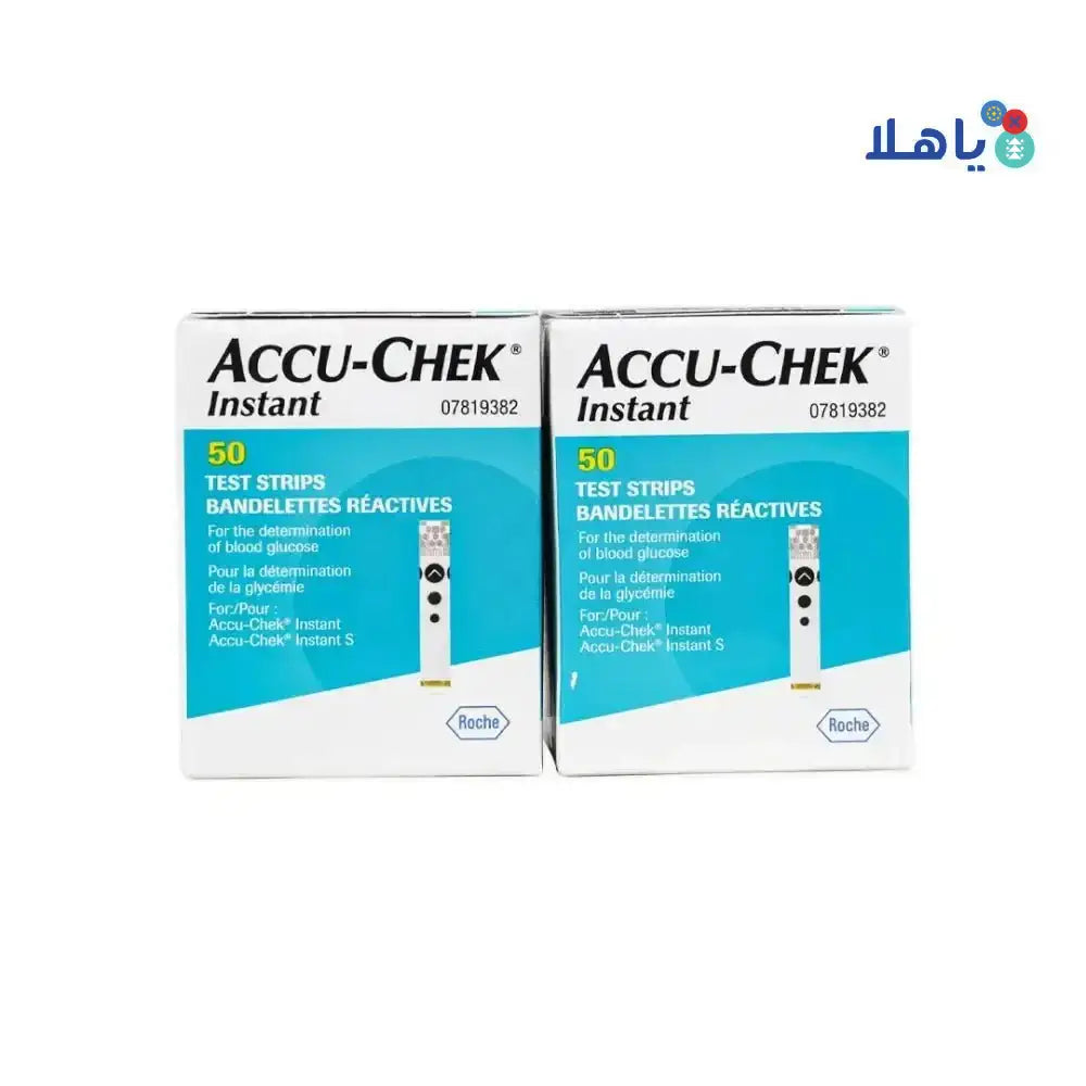 Accu - Chek - Accu - Chek Instant 50 Strips Duo Set - Pharmazone - 