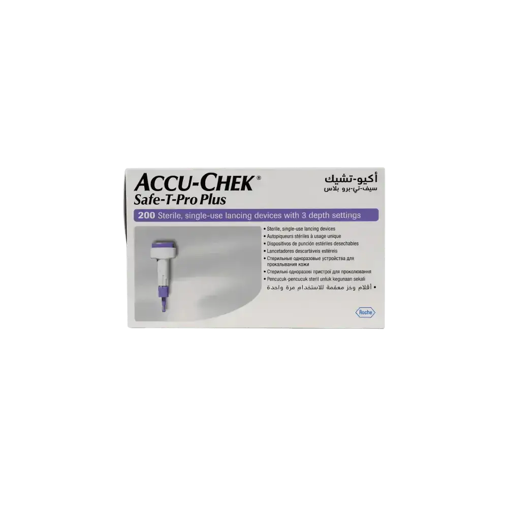 ROCHE Diagnostic - Accu - Chek Safe - T - Pro Plus 200 Lancets - Pharmazone - 