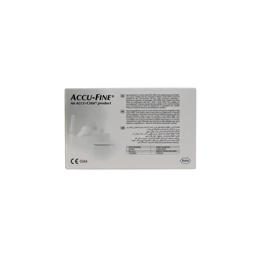 ROCHE Diagnostic - Accu - Fine Pen Needles 4mmx32G 100pcs - Pharmazone - 