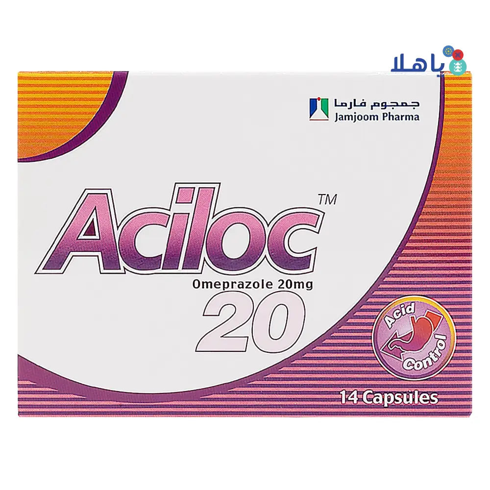 Aciloc Omeprazole 20mg 14 Capsules