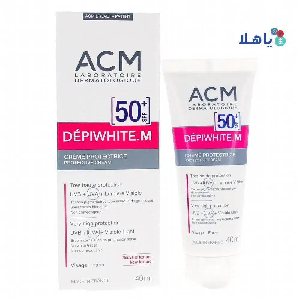 ACM - ACM DEPIWHITE.M SPF50+ PROTECTIVE CREAM 40ML - Pharmazone - 