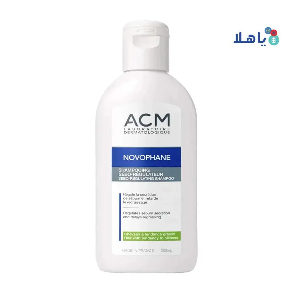 ACM - ACM NOVOPHANE SEBO - REGULATING SHAMPOO 200ML - Pharmazone - 