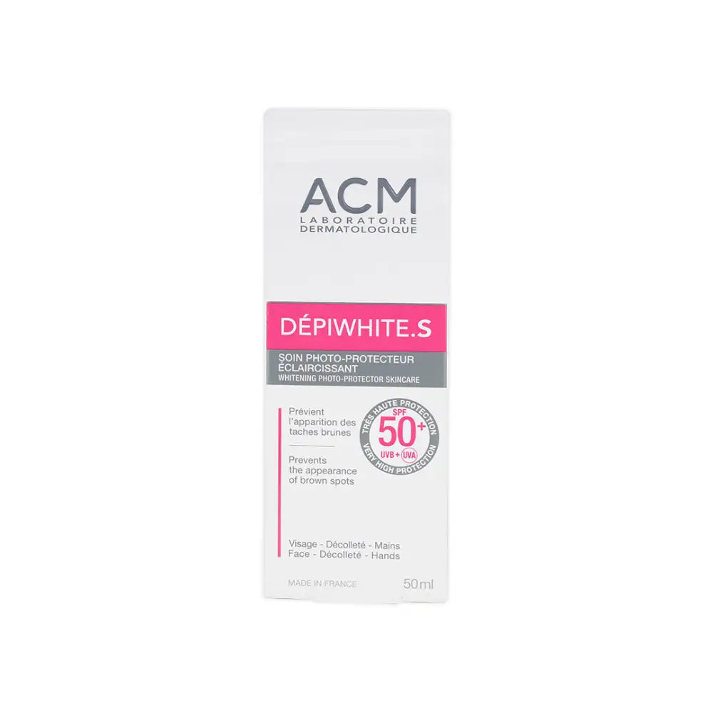 ACM DEPIWHITE.S SPF50+ WHITENING PHOTO-PROTECTOR CREAM 50ML