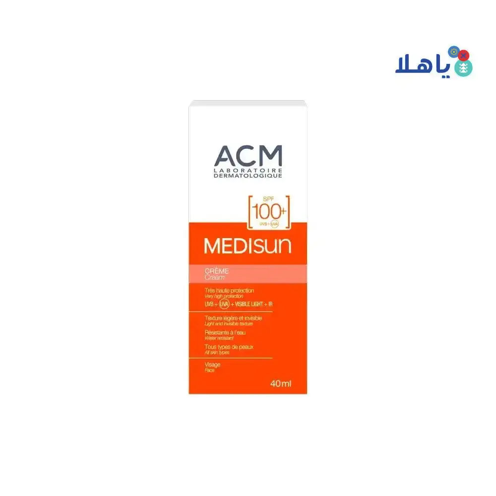 ACM - ACM Medisun SPF100+ Cream 40 Ml - Pharmazone - 