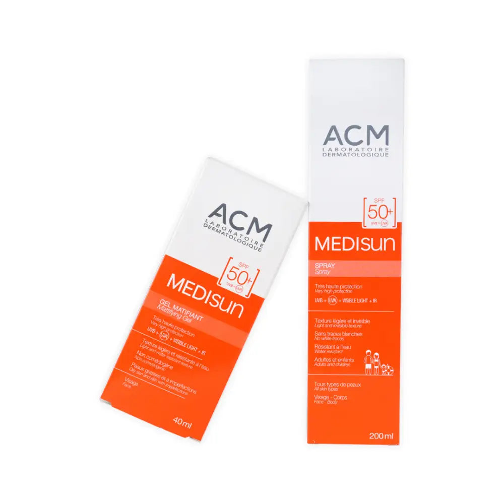 ACM Medisun SPF50 + Spray & Gel Set