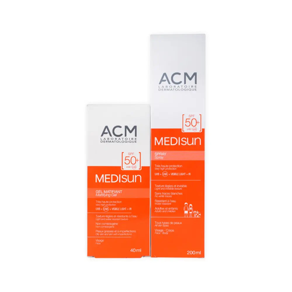 ACM Medisun SPF50 + Spray & Gel Set