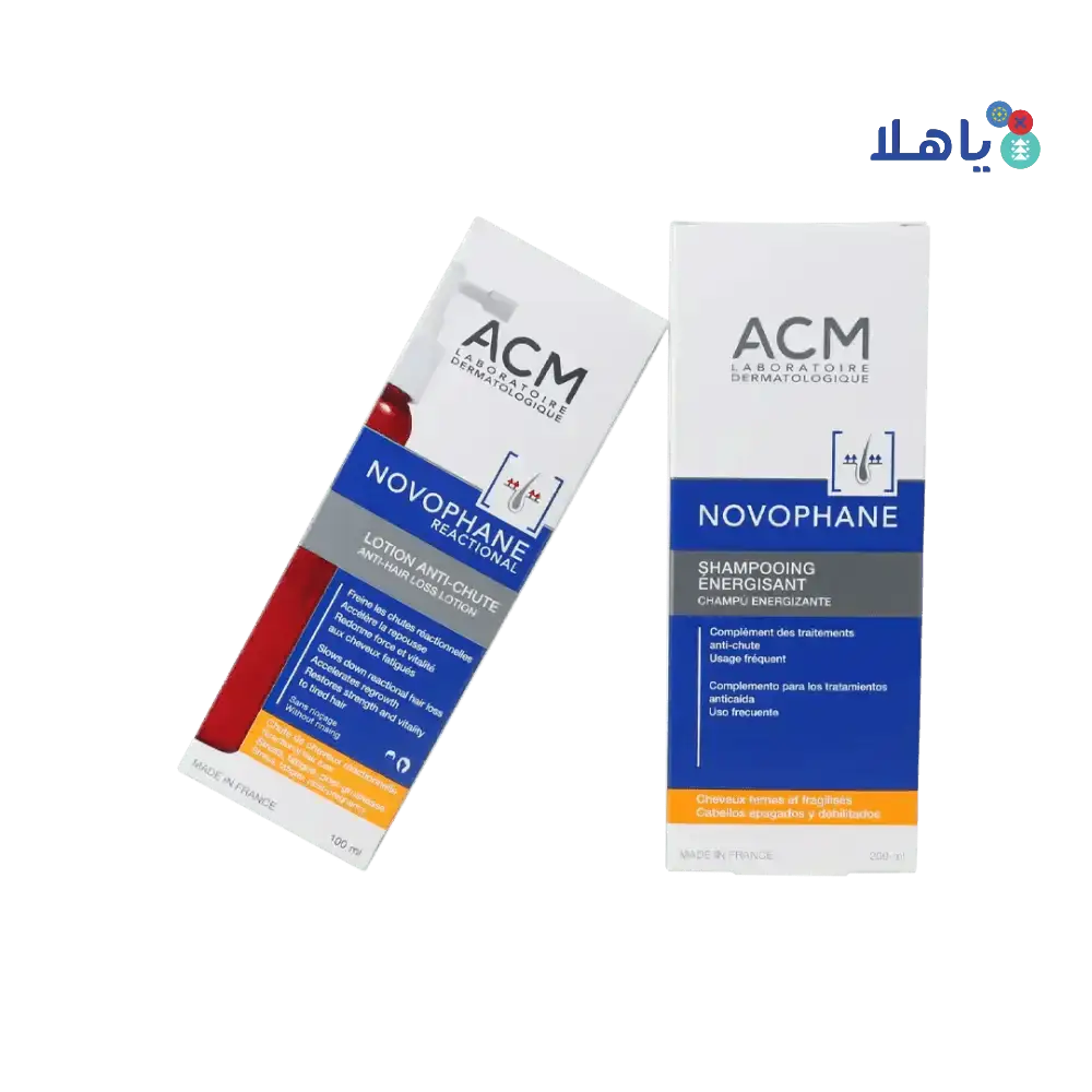 Pharmazone - ACM Novophane Anti - hair Loss Shampoo + Lotion Set - Pharmazone - 