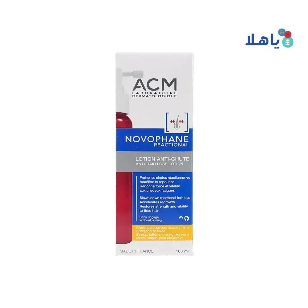 ACM - Acm Novophane Reactional Anti - Hair Loss Lotion 100ml - Pharmazone - 