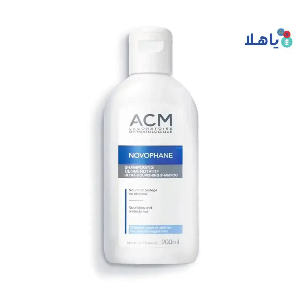 ACM - ACM NOVOPHANE ULTRA - NOURISHING SHAMPOO 200ML - Pharmazone - 