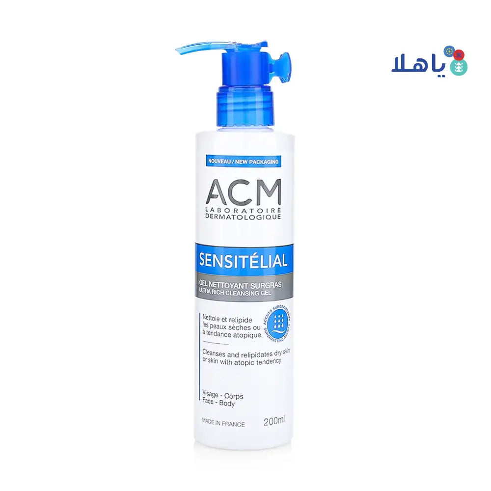 ACM SENSITELIAL CLEANSING GEL 200ML