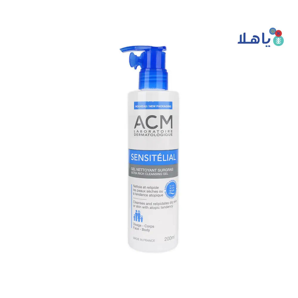 ACM Sensitelial Cleansing Gel 200Ml