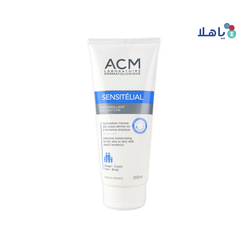 ACM Sensitelial Emollient Care Cream 200Ml