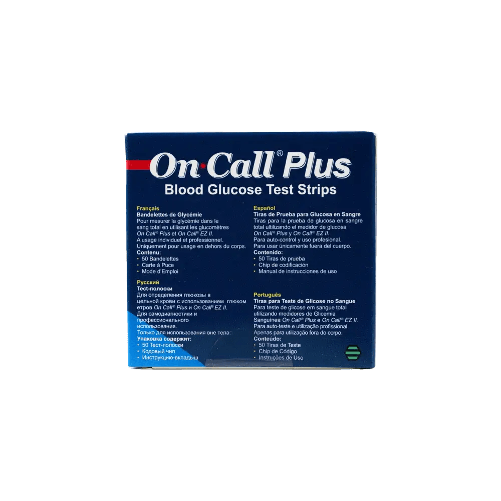 ACON - On Call Plus 50 Strips - Pharmazone - 