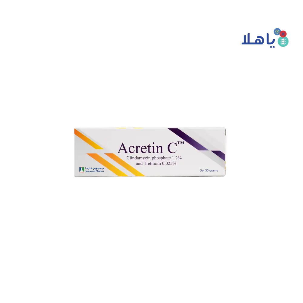 Acretin C 1.2% & 0.025 Gel 30 Grams