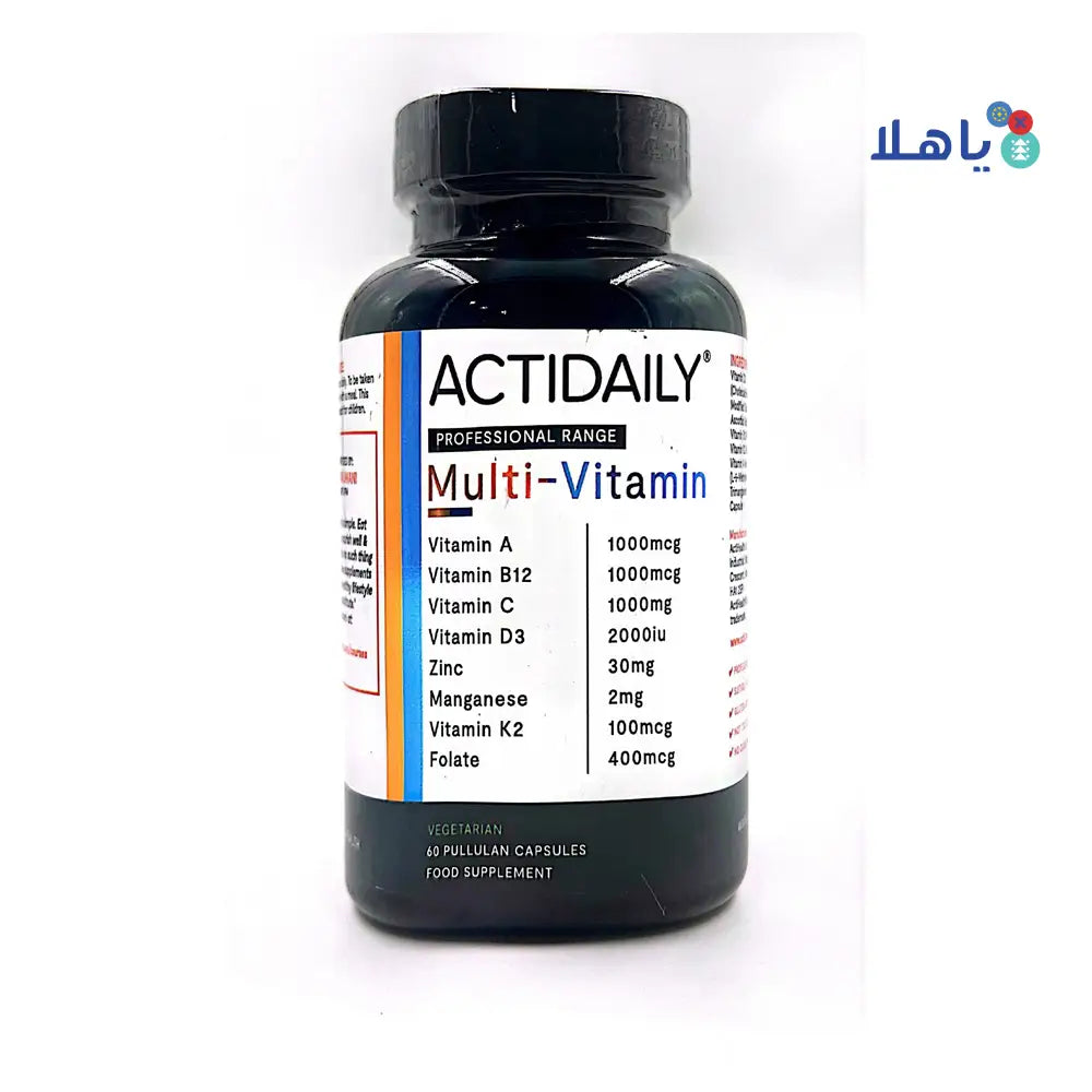 ACTIDAILY MULTI-VITAMIN 60 CAPSULES