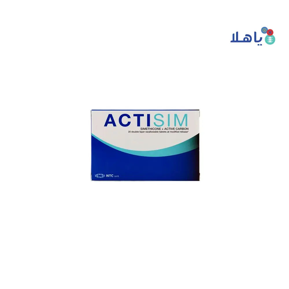 ACTISIM ACTIVE CARBON 20TAB