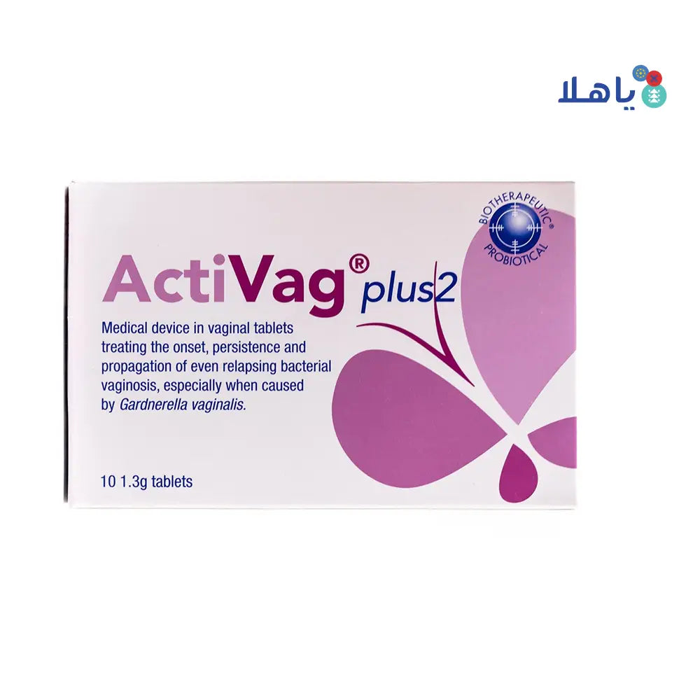 ACTIVAG PLUS-2 VAGINAL 10 TABLETS