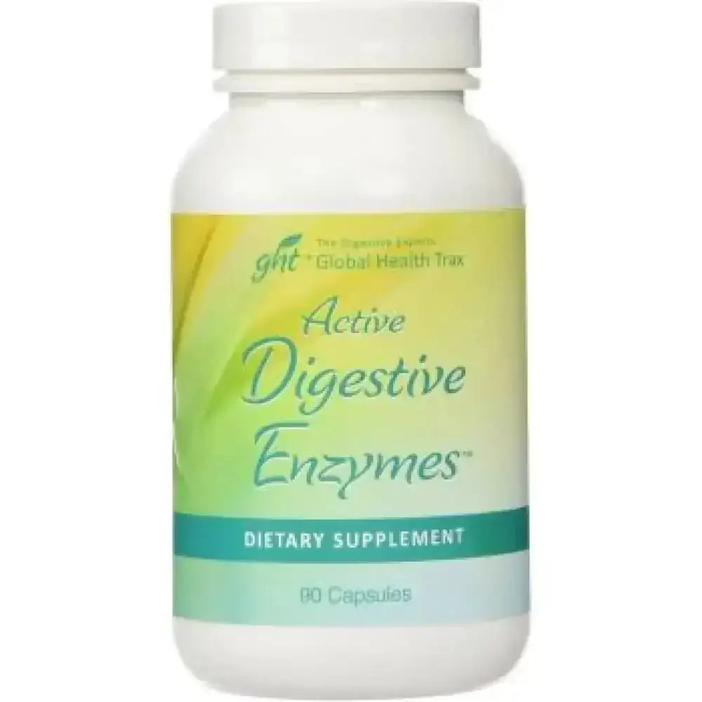 GLOBAL HEALTH TRAX - ACTIVE DIGESTIVE ENZYMES+ 90CAP - Pharmazone - 