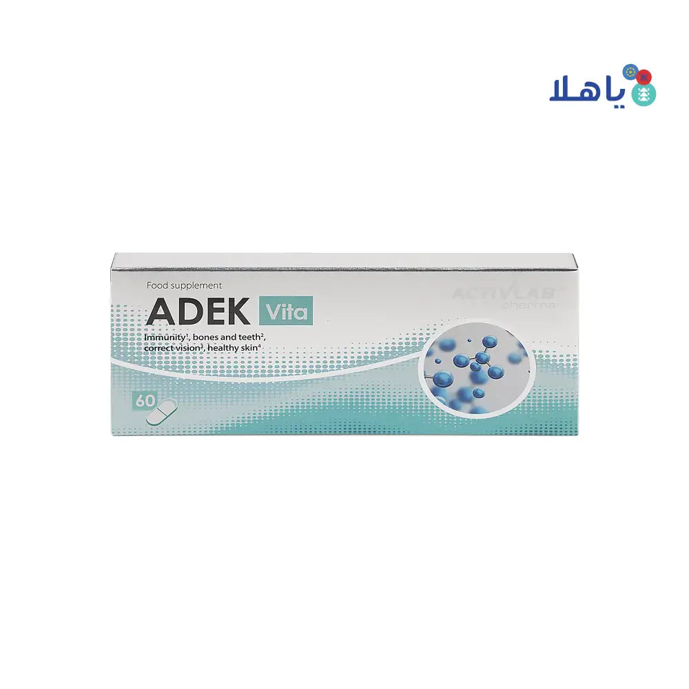 Activlab Pharma ADEK Vita 60 Capsules