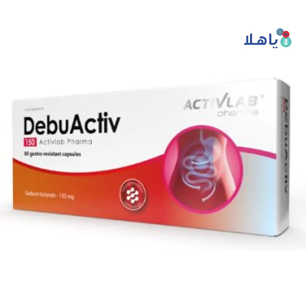 ACTIVLAB PHARMA DEBUACTIV SODIUM BUTYRATE 150GM-60 CAPS