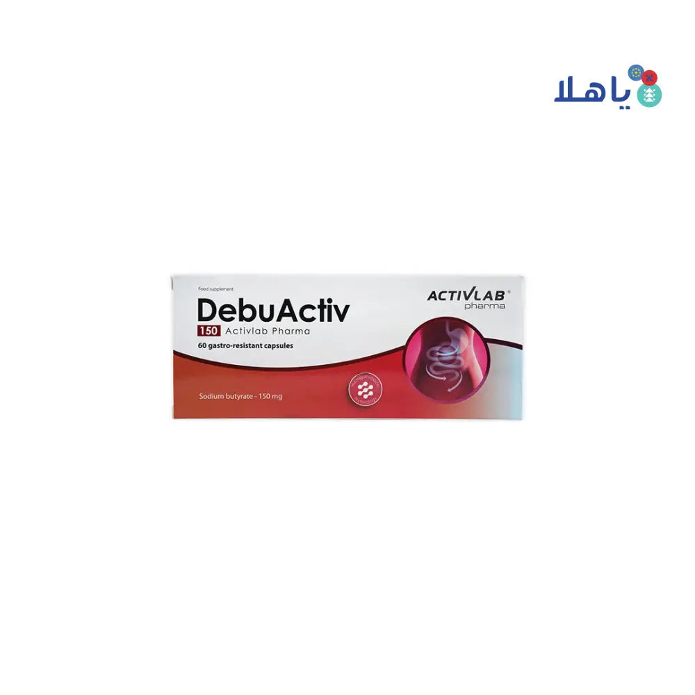 ACTIVLAB PHARMA DEBUACTIV SODIUM BUTYRATE 150GM-60 CAPS