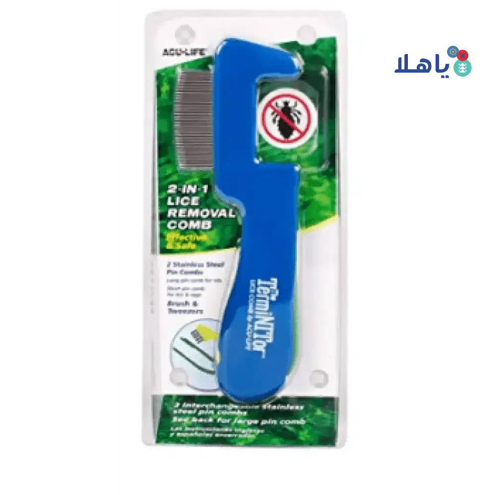 ACU - LIFE - ACU - LIFE 2 - IN - 1 LICE REMOVAL COMB 400450 - Pharmazone - 