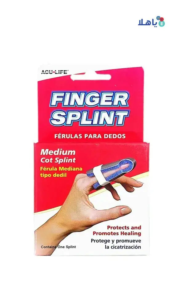 ACU - LIFE - Acu - Life Finger Cot Splint Medium - 212AM - Pharmazone - 